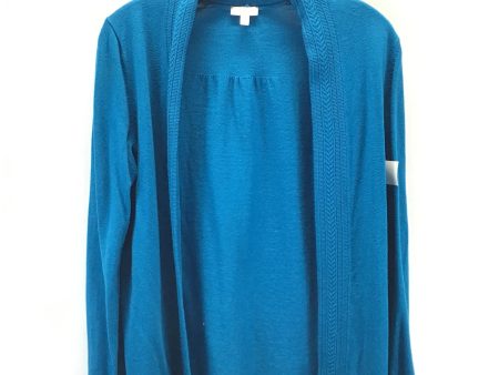 Sweater Cardigan By Talbots In Blue, Size: Sp Online