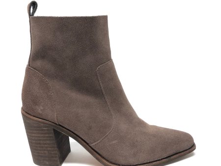 Boots Ankle Heels By Antonio Melani In Brown, Size: 8 Supply