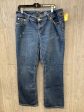 Jeans Boot Cut By Seven 7 In Blue Denim, Size: 16 Hot on Sale