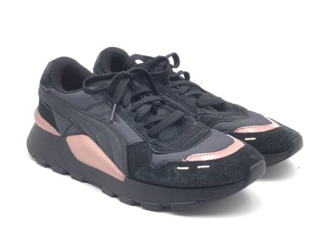 Shoes Athletic By Puma In Black & Pink, Size: 6.5 Fashion