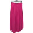 Skirt Maxi By Anthropologie In Pink, Size:L Online Hot Sale