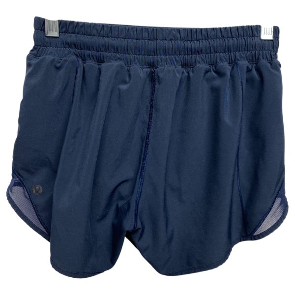 Athletic Shorts By Lululemon In Navy, Size: 4 Cheap