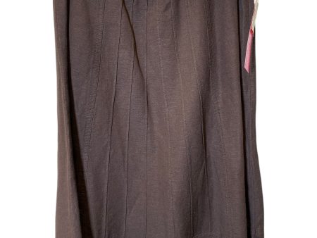 Skirt Midi By Nic + Zoe In Brown, Size: 6 Online Hot Sale