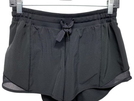 Athletic Shorts By Lululemon In Black, Size: 6 Supply