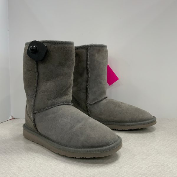 Boots Snow By Minnetonka In Grey, Size: 7 Online