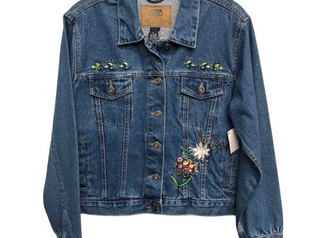 BLUE DENIM JACKET DENIM by ROUTE 66 Size:M Online Hot Sale