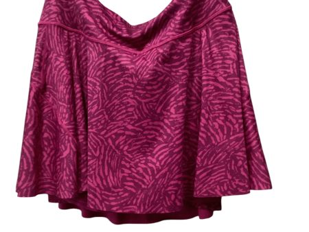 Athletic Skort By Athleta In Pink & Purple, Size: 2x Hot on Sale