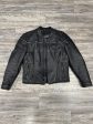 Jacket Leather By Harley Davidson In Black, Size: M For Sale