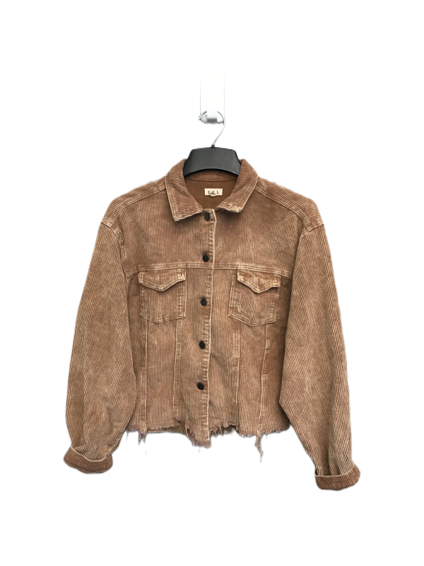 Brown Jacket Other By Pol, Size: M Online Sale