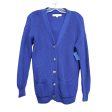 Sweater Cardigan By Loft In Blue, Size:S Online