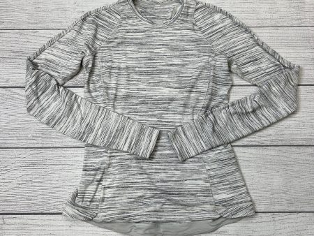 Athletic Top Long Sleeve Crewneck By Lululemon  Size: 8 Online now