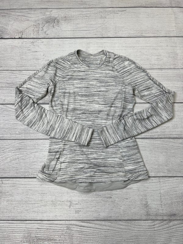 Athletic Top Long Sleeve Crewneck By Lululemon  Size: 8 Online now