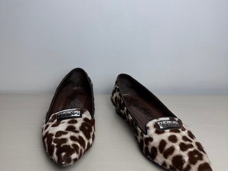 Shoes Flats By Brighton In Animal Print, Size: 6.5 For Sale