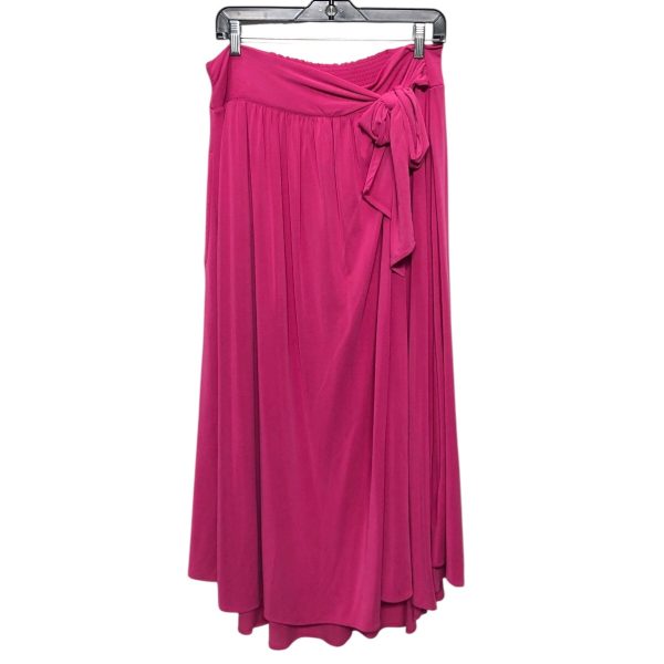 Skirt Maxi By Anthropologie In Pink, Size:L Online Hot Sale