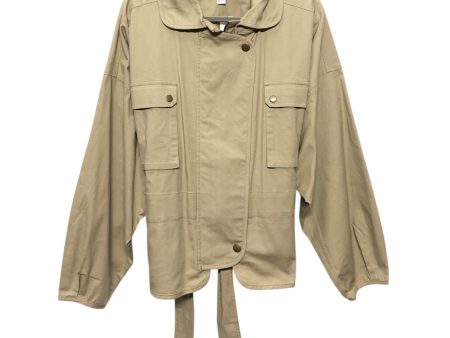 Jacket Other By Anthropologie In Tan, Size:L on Sale