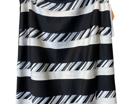 Skirt Midi By White House Black Market In Black & White, Size: 8 Supply