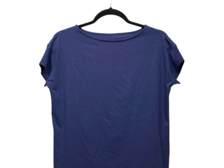 Top Short Sleeve Basic By J. Jill In Blue, Size: Xsp Supply