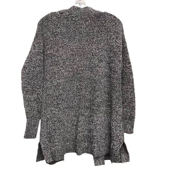 Sweater Cardigan By Loft In Black & White, Size:M Online Sale