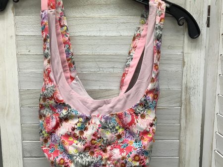 Athletic Bra By Lululemon In Floral Print, Size: 12 For Sale