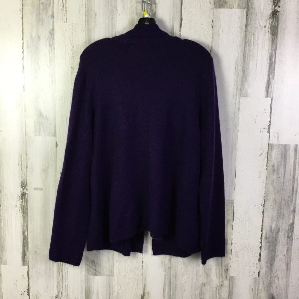 Sweater Cardigan By Michael By Michael Kors In Purple, Size: Xl Hot on Sale