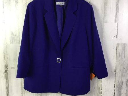 Blazer By Kasper In Blue, Size: L Sale