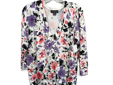 Floral Print Sweater By Covington, Size: L Online Hot Sale