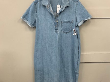 Dress Casual Short By Gap In Blue Denim, Size: S on Sale