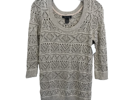 Beige Sweater By White House Black Market, Size: M Fashion