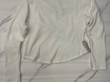 Top Long Sleeve By We The Free In White, Size: M on Sale