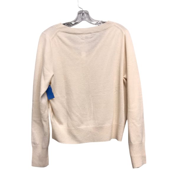 Sweater Cashmere By J. Crew In Ivory, Size:L For Discount