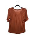 Top Short Sleeve By Green Envelope In Brown, Size: S Discount