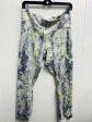 Athletic Leggings By Lululemon In Grey & Yellow, Size: 14 Online Hot Sale