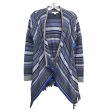 Sweater Cardigan By Canyon River Blues In Blue, Size:L For Discount