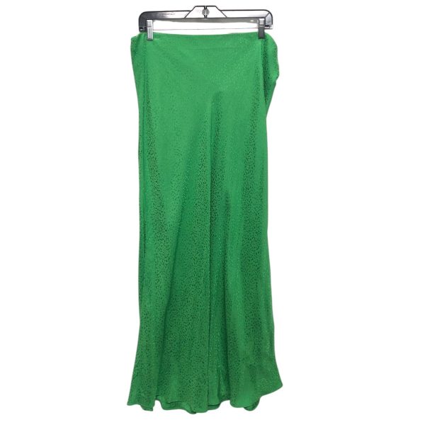 Skirt Maxi By Loft In Green, Size:Xl Online Sale