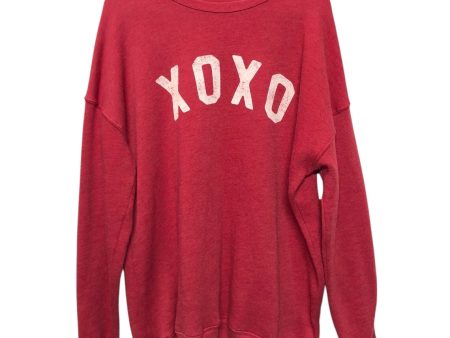 Sweatshirt Crewneck By Clothes Mentor In Red, Size:Xl Sale