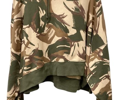 Sweatshirt Hoodie By Polo Ralph Lauren In Camouflage Print, Size: Xxl Fashion