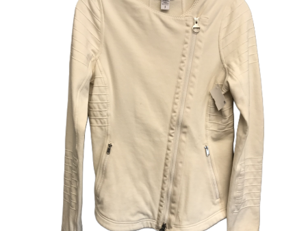 Cream Athletic Jacket By Athleta, Size: Petite   S Fashion