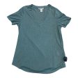 Athletic Top Short Sleeve By Athleta In Green, Size: M Sale