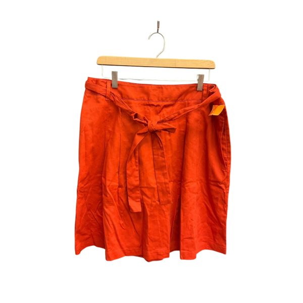 Skirt Mini & Short By Banana Republic In Orange, Size: Xl Discount