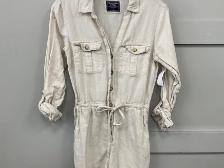 Romper By Abercrombie And Fitch In Tan, Size: S Discount