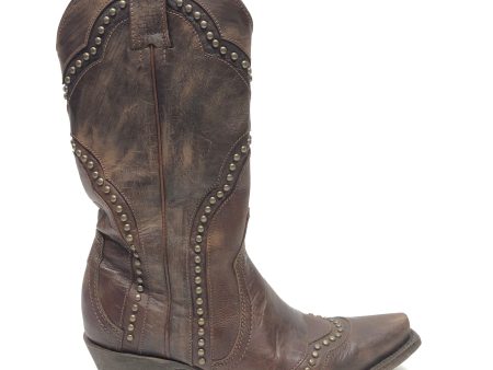 Boots Western By Cmc In Brown, Size: 7.5 For Cheap