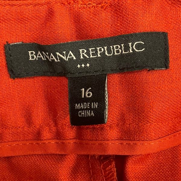 Skirt Mini & Short By Banana Republic In Orange, Size: Xl Discount