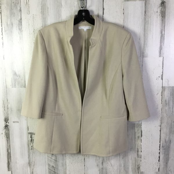 Blazer By Preston And New York In Cream, Size: 1x For Sale