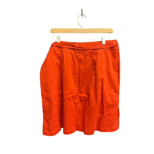 Skirt Mini & Short By Banana Republic In Orange, Size: Xl Discount