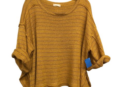 Sweater By Altard State In Gold, Size:S Online now