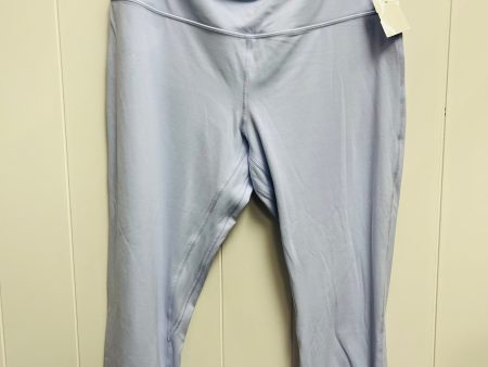 Athletic Capris By Lululemon In Blue, Size: 14 Supply