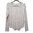 Top Ls Basic By Rag & Bones Jeans In Striped Pattern, Size:S Supply