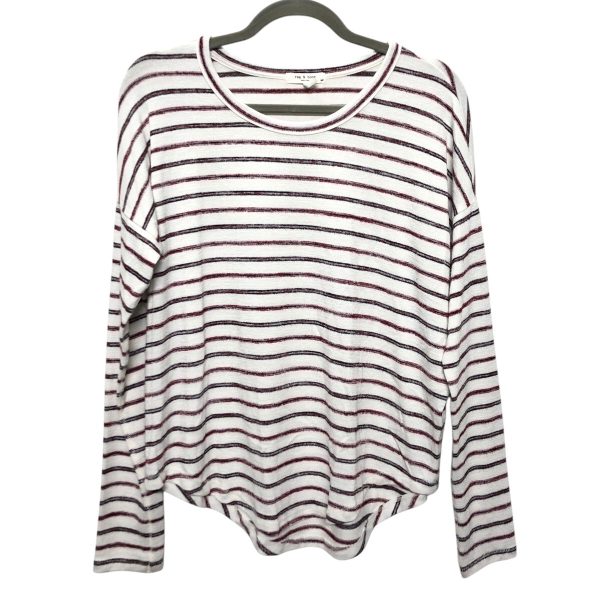 Top Ls Basic By Rag & Bones Jeans In Striped Pattern, Size:S Supply