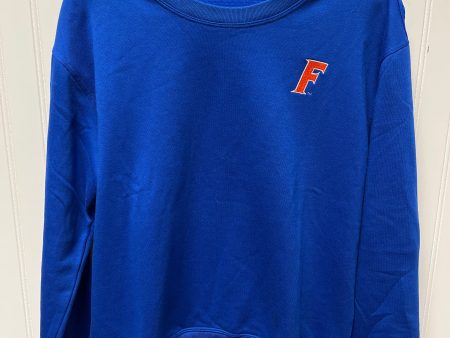 Athletic Top Long Sleeve Crewneck By Clothes Mentor In Blue, Size: S Online Hot Sale