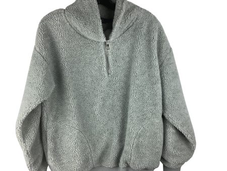 Jacket Faux Fur & Sherpa By Polo Ralph Lauren In Grey, Size: Xs Online Sale